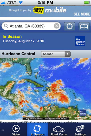 Weather Channel App For Blackberry Download