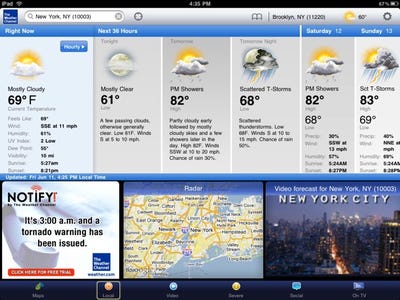 Weather Channel App For Ipad 2