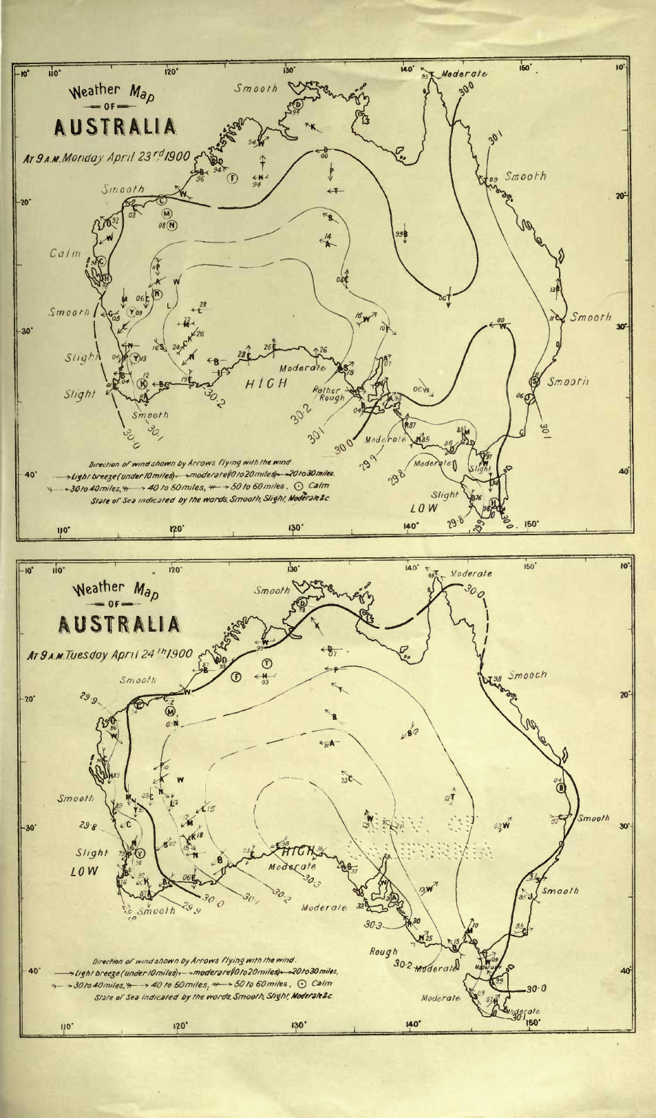 Weather Map Australia