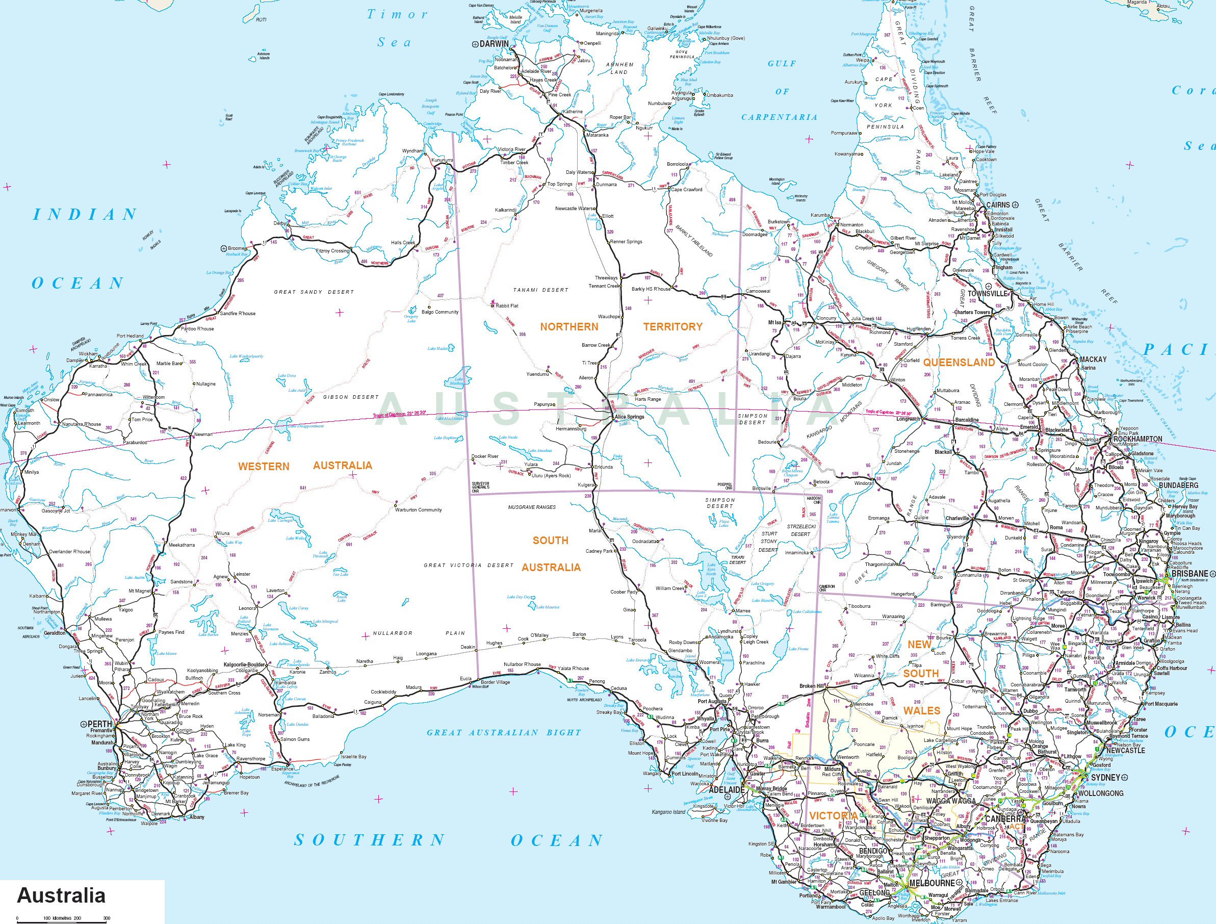 Weather Map Australia