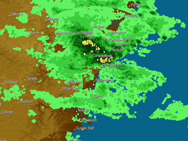 Weather Map Australia Live