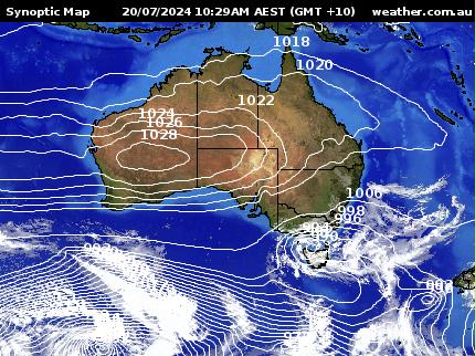 Weather Map Australia Satellite