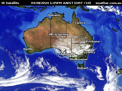 Weather Map Australia Satellite