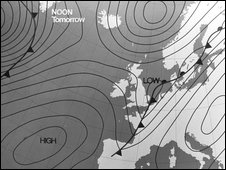 Weather Map Europe February
