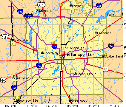 Weather Map Indianapolis