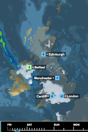 Weather Map Uk Live
