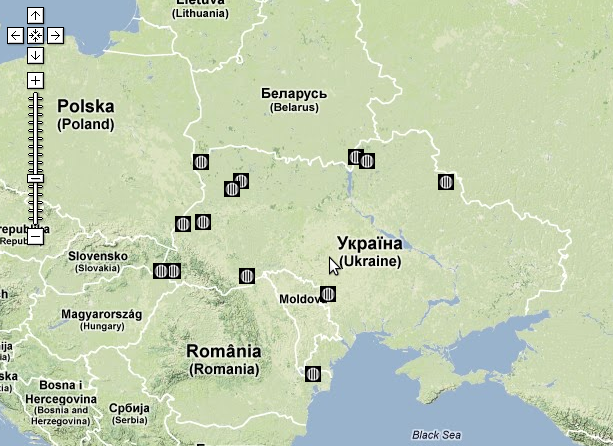 Weather Map Ukraine
