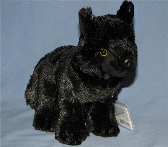 Webkinz Black Wolf