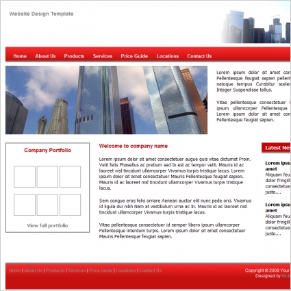 Website Design Templates Free