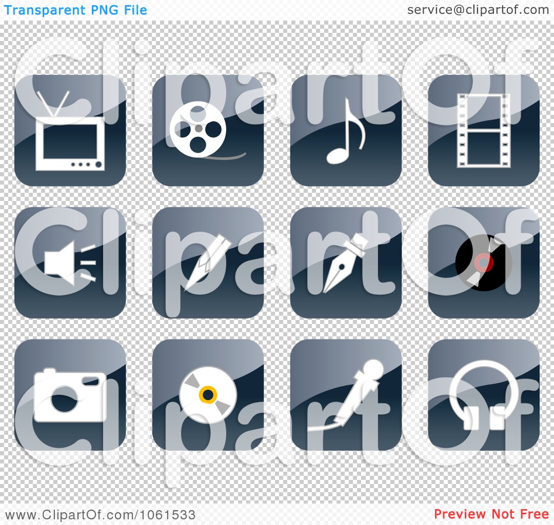 Website Icons Free Vector