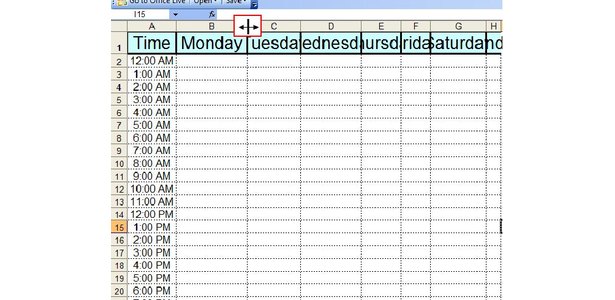 Weekly Schedule Template Excel Download