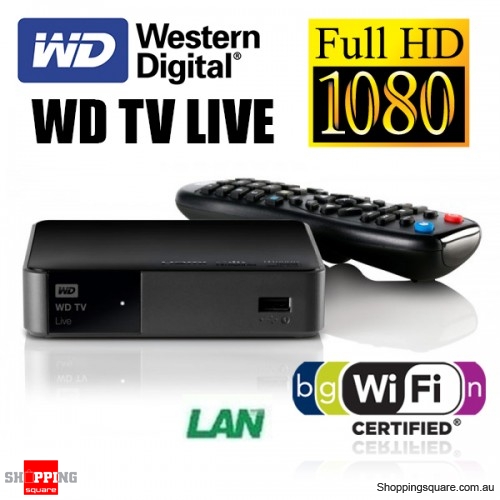 Western Digital Wd Tv Live Streaming Media Player Wifi