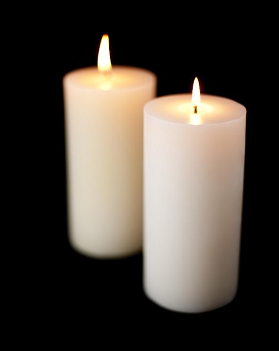 White Candles Burning