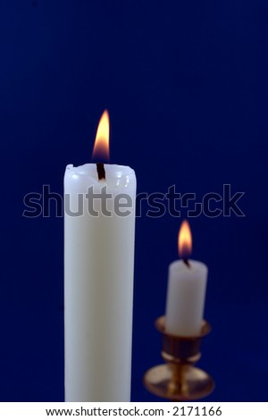 White Candles Burning