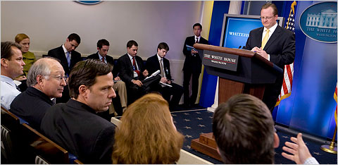 White House Press Room Seating