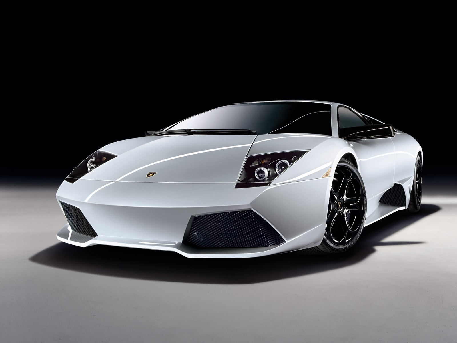 White Lamborghini Gallardo Wallpaper