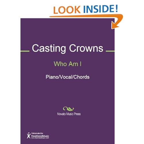 Who Am I Casting Crowns Piano Sheet Music