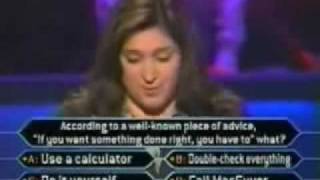 Who Wants To Be A Millionaire Funny Phone A Friend
