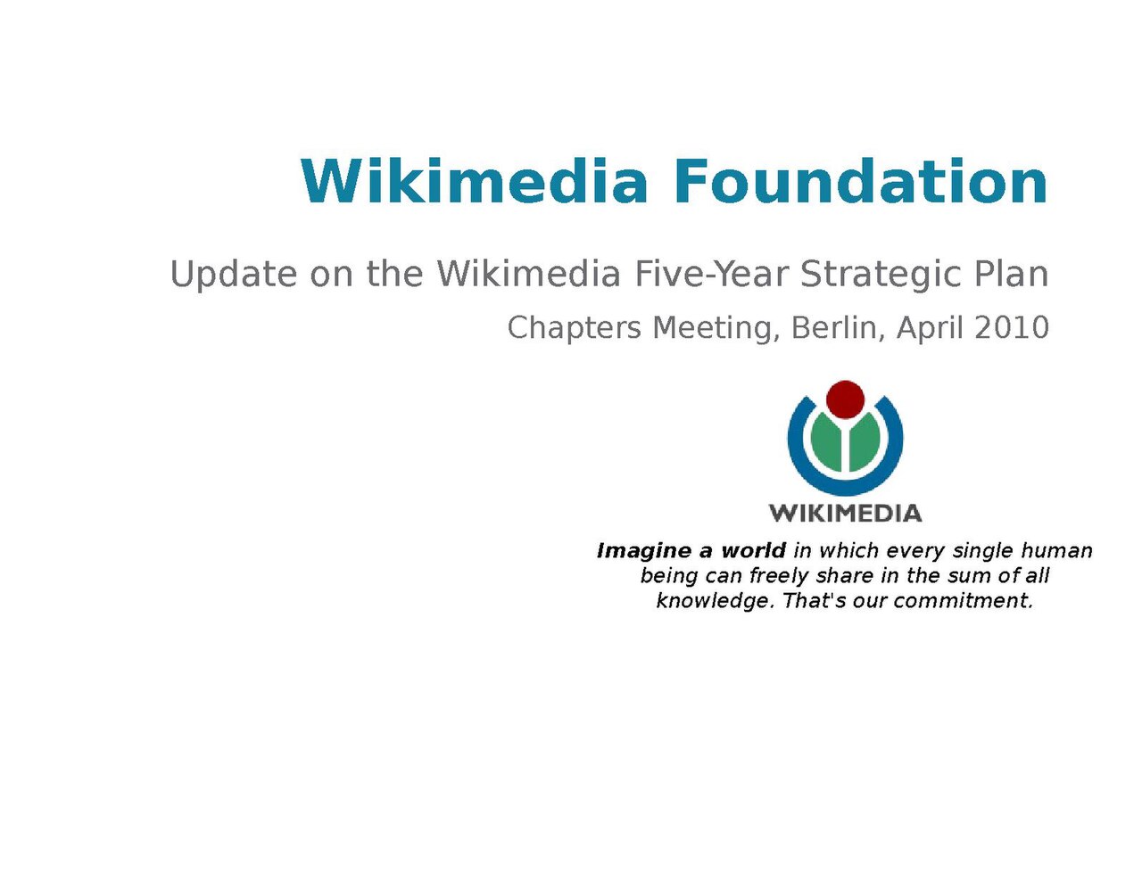 Wikimedia Foundation Project
