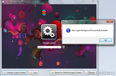 Windows 8 Logon Screen Changer