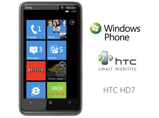 Windows Phone Htc Hd7