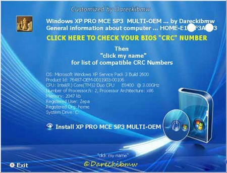 Windows Xp Sp3 2012 Full