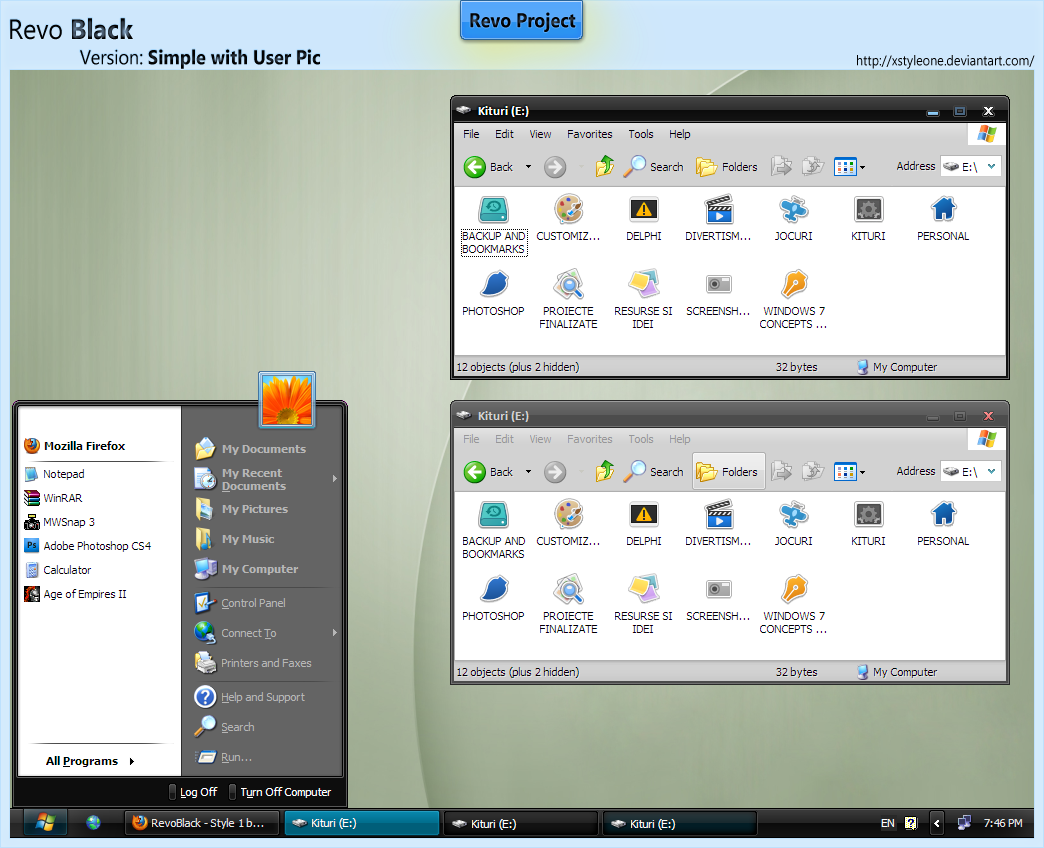 Windows Xp Themes Black