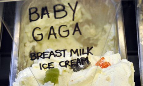 Women Breast Milk Ice Cream