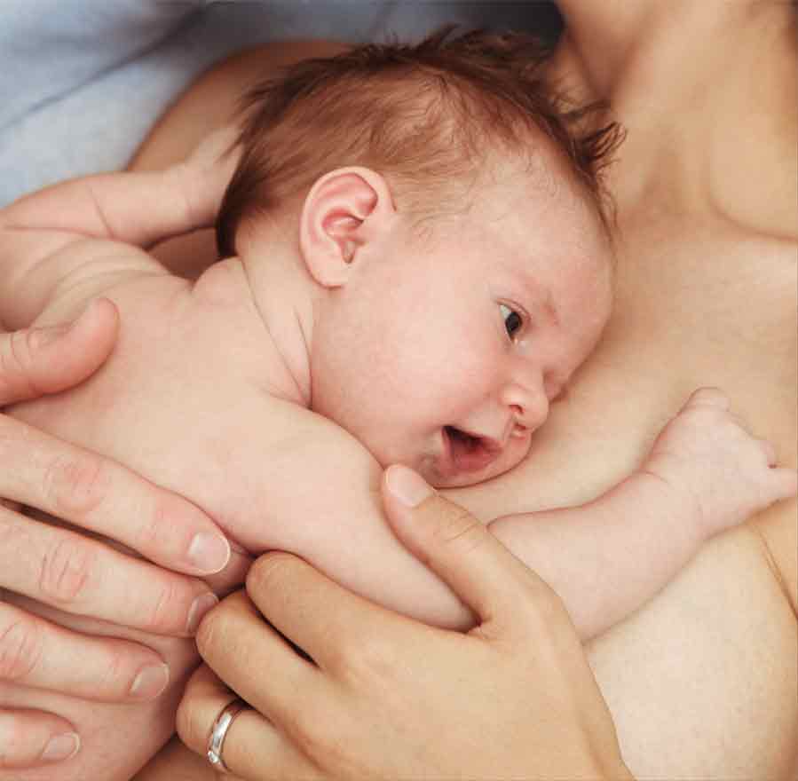 Women Breast Milk Image