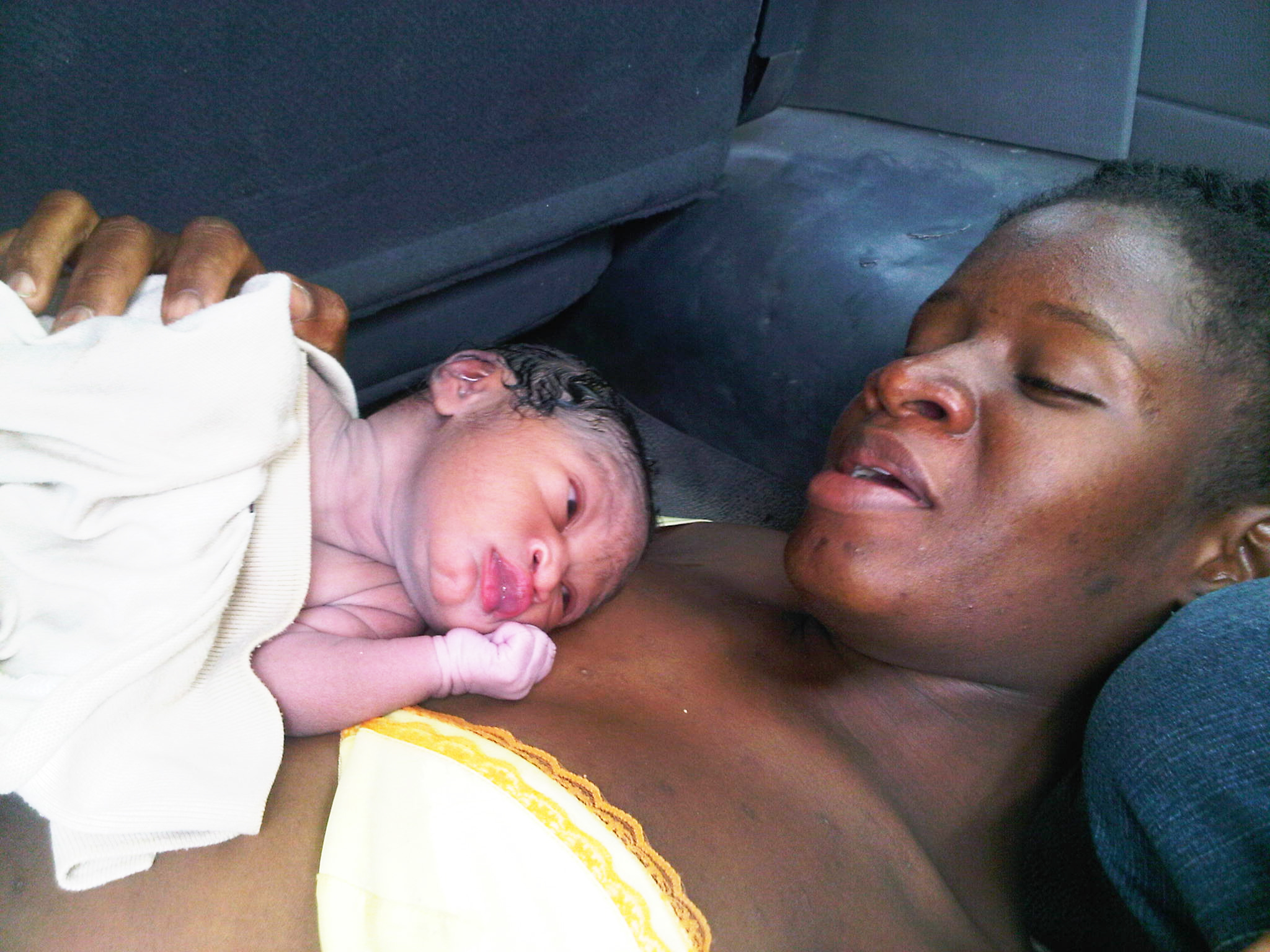 Women Giving Birth In Hospital