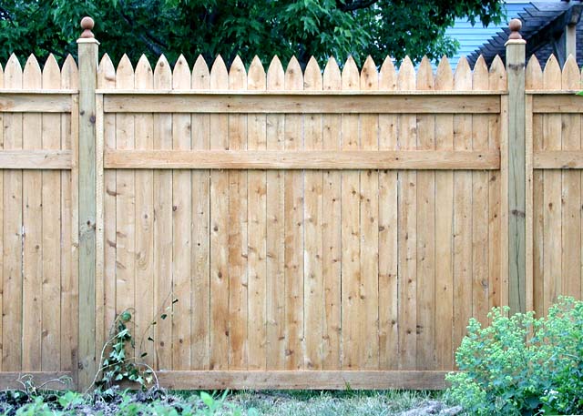 Wooden Privacy Fence Plans