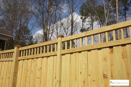 Wooden Privacy Fence Plans
