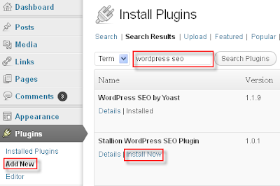 Wordpress Dashboard Plugin