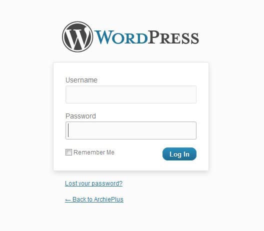 Wordpress Login Page Customize