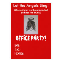 Work Christmas Party Invitations Templates