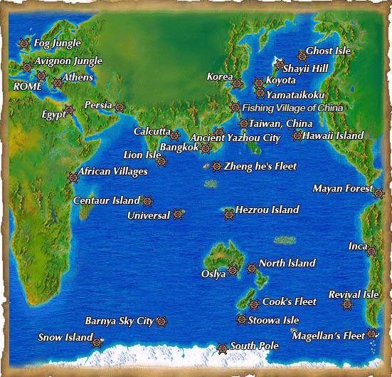 World Globe Map Online