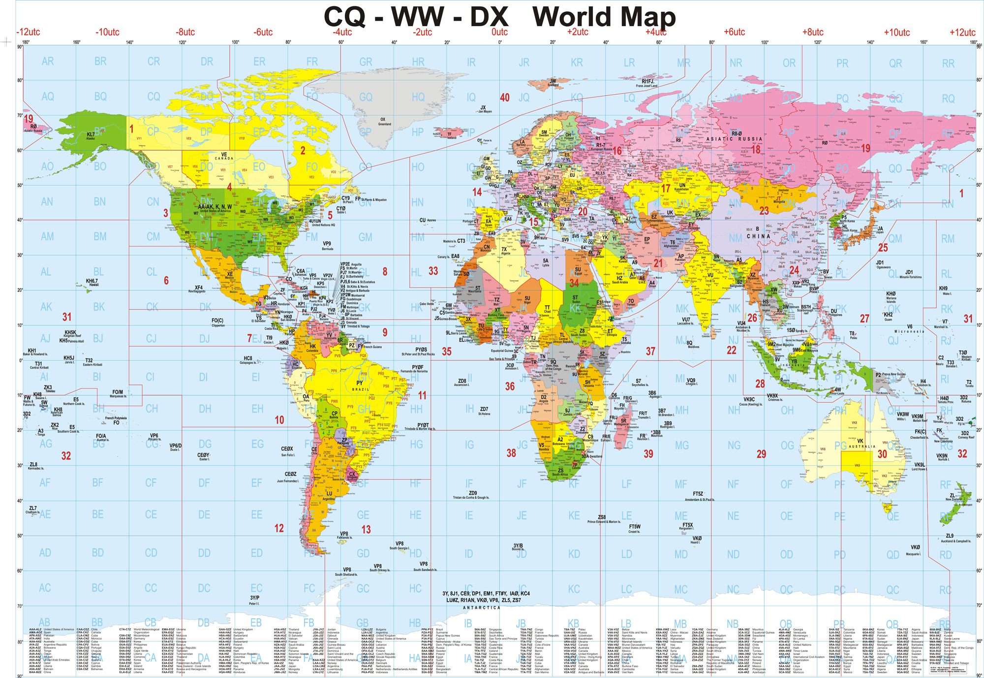 World Map With Countries And Capitals