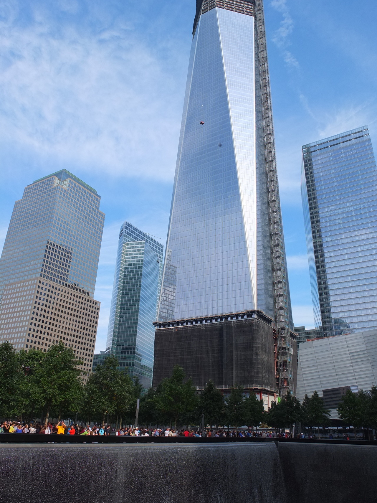 World Trade Center Memorial After Sandy
