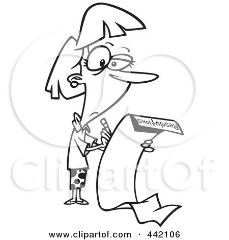 Writing Clipart Black And White