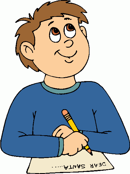 Writing Clipart For Kids