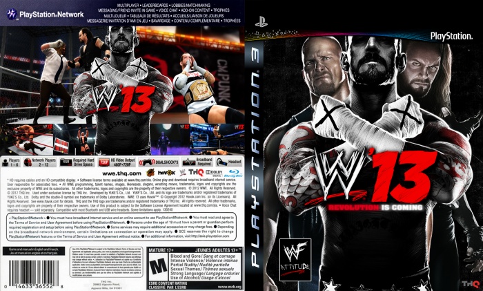 Wwe 13 Cover Ps3