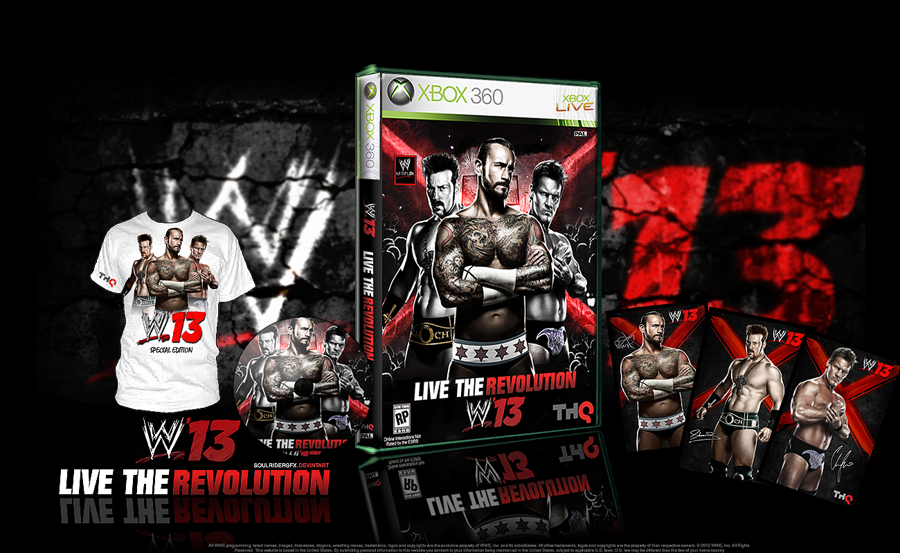 Wwe 13 Game Cover